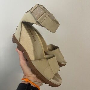 SOREL wedge sandals 6.5 women’s